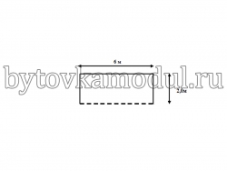 Блок модуль из двух бытовок